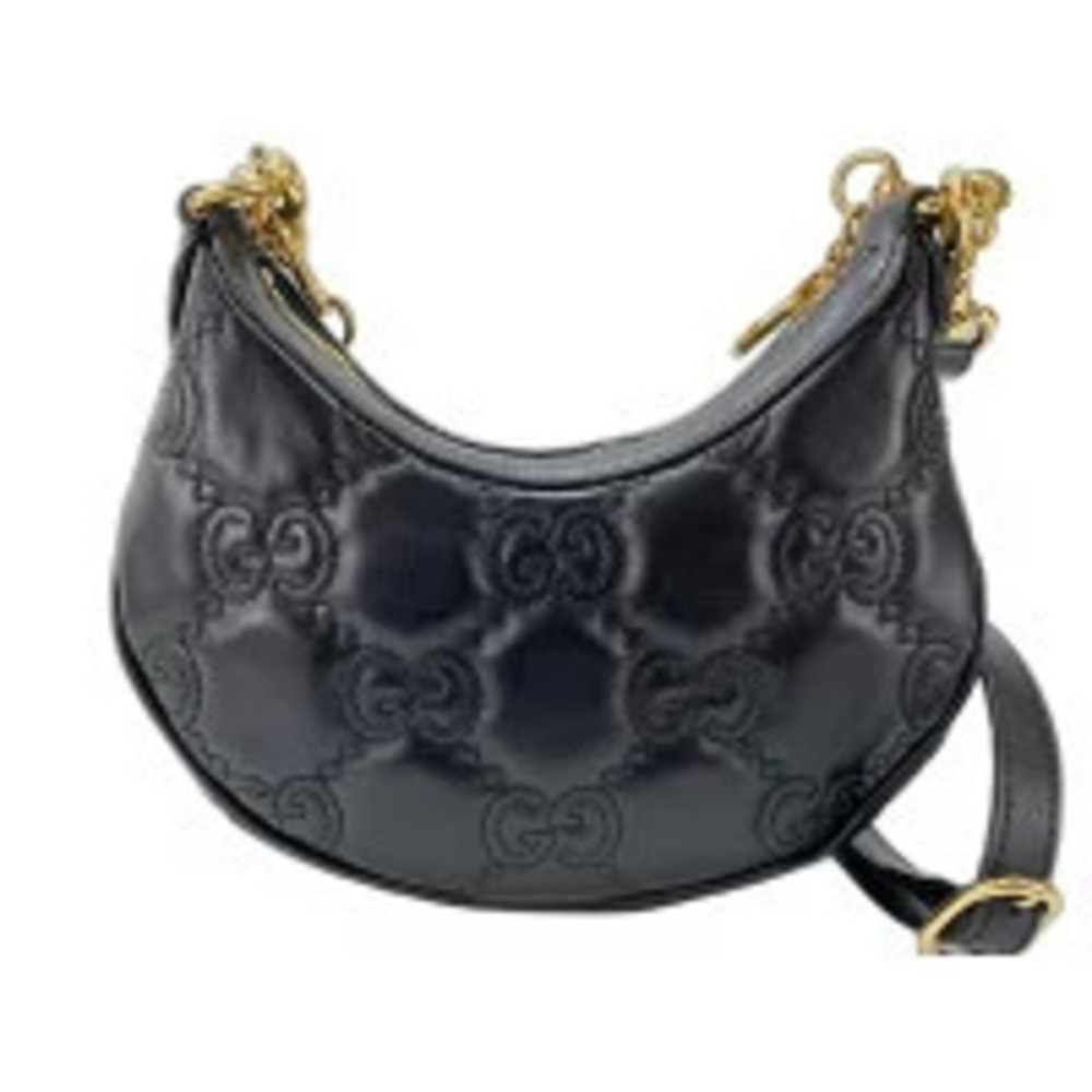 Gucci GG Matelasse Shoulder Bag Black